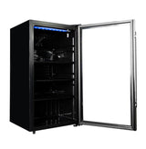 Danby 3.1 cu. ft. Free-Standing Beverage Center in Stainless Steel