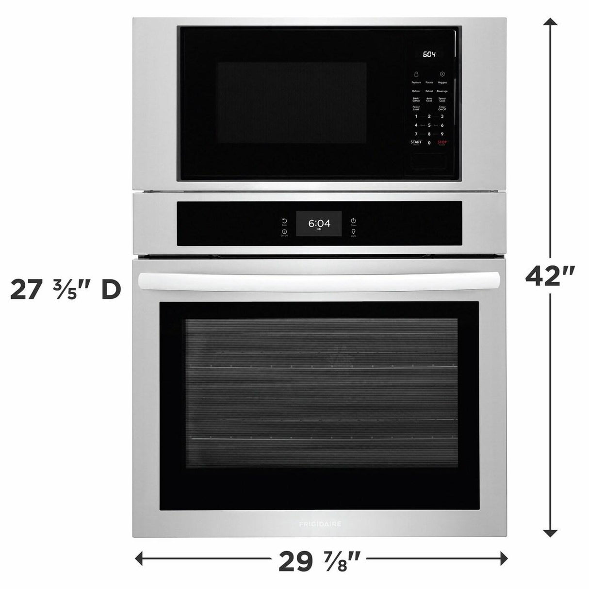 30" Electric Wall Oven and Microwave Combination