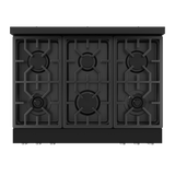 36 Inch Professional Gas Range With Tilt Panel Touch Control In Black/stainless Steel  Gordon Ramsay Series