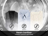 7.5 cu. ft. Smart Electric Dryer with Steam Sanitize+ and Sensor Dry in Ivory