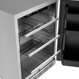 Gordon Ramsay Collection 24 Inch Outdoor Undercounter Beverage Cooler In Stainless Steel