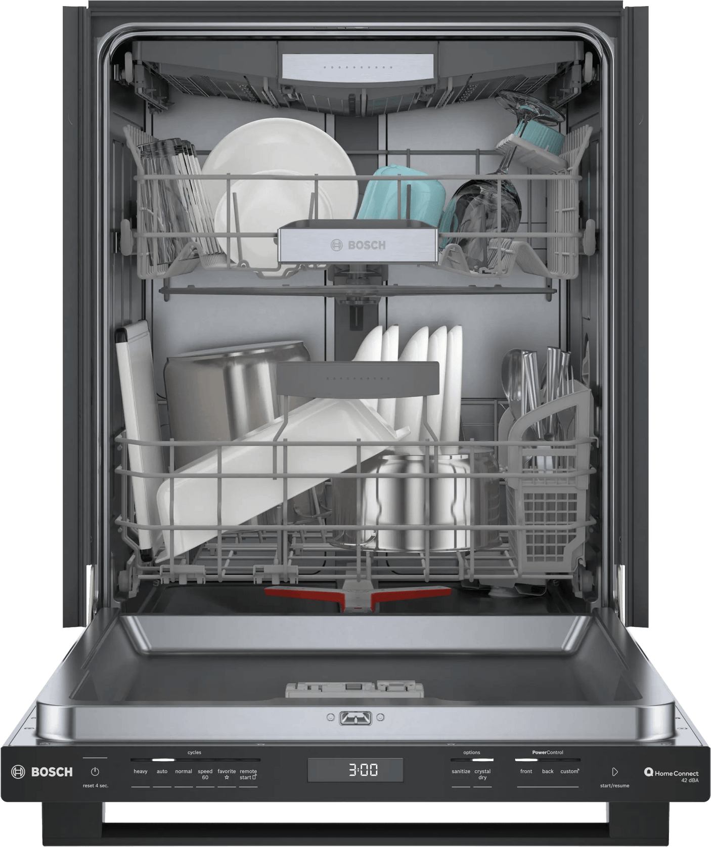 800 Series Dishwasher 24" Black