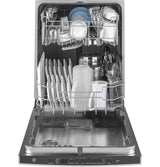 GE® Hybrid Stainless Steel Interior Dishwasher with Hidden Controls