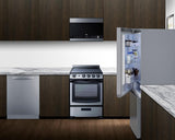 30" Wide Bottom-mount Refrigerator-freezer, Counter Depth