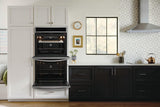 30" Double Electric Wall Oven with Stone-Baked Pizza