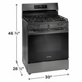 30" Gas Range with Air Fry