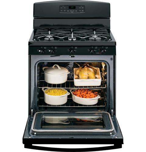 GE® 30" Free-Standing Gas Convection Range