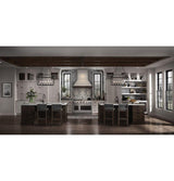 Monogram 48" Dual-Fuel Professional Range with 4 Burners, Grill, and Griddle (Natural Gas)