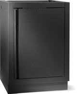OASIS Propane Tank Cabinet and Integrated Heat Protection Shield, Matte/Matt Black