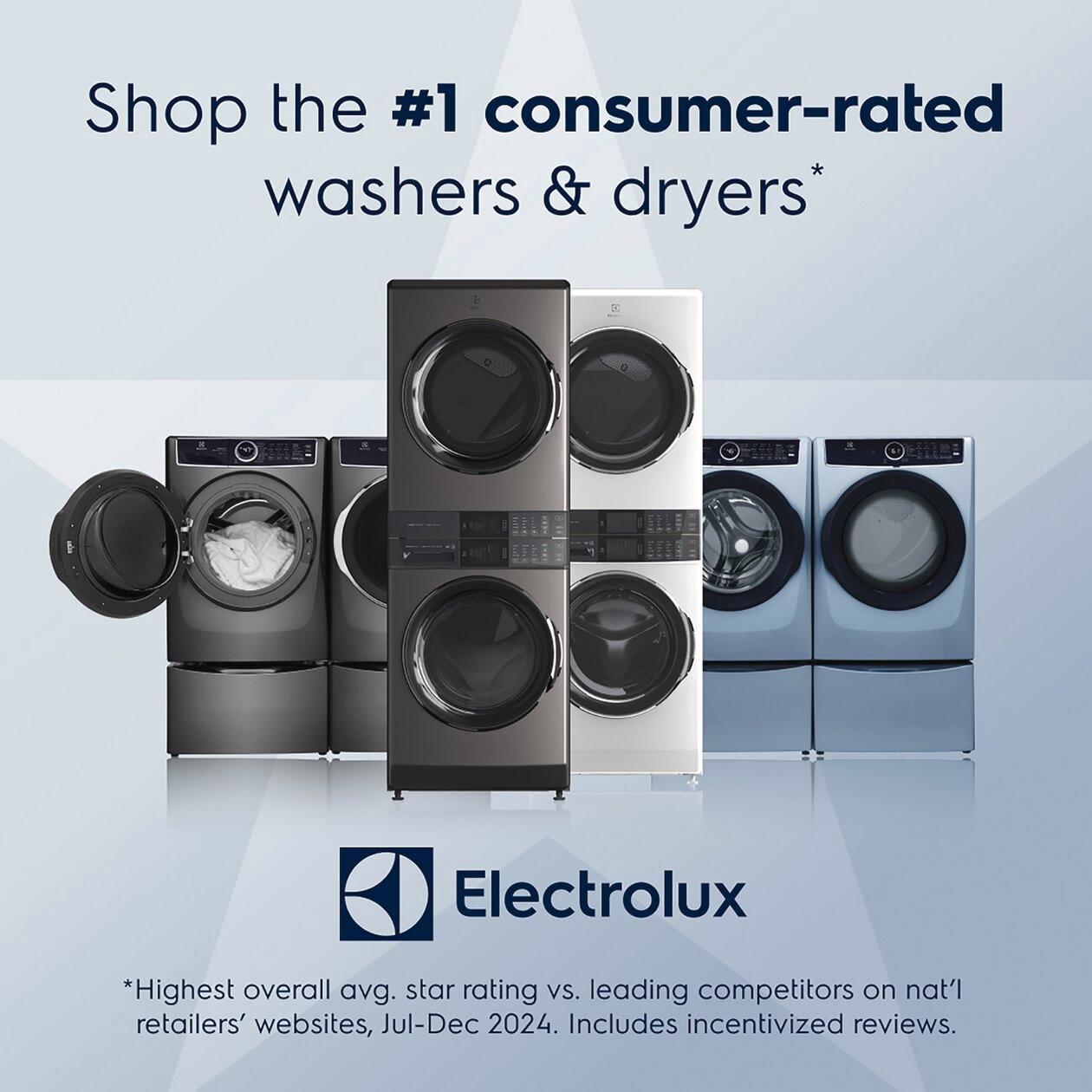 24" Compact Front Load Dryer - Ventless, Energy Star Certified, 4.0 Cu. Ft.