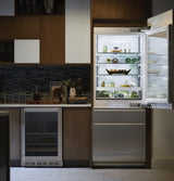 Monogram 30" Integrated Glass-Door Refrigerator for Single or Dual Installation