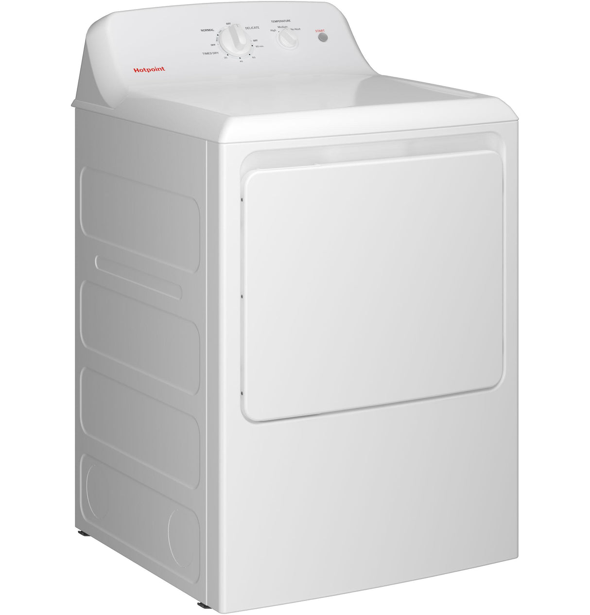 Hotpoint® 6.2 cu. ft. Capacity Electric Dryer with Up To 120 ft. Venting and Shallow Depth