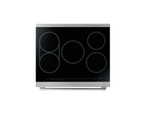 30" Induction Pro Range, Silver Stainless Steel