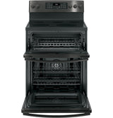 GE® 30" Free-Standing Electric Double Oven Convection Range