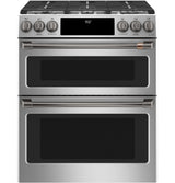 Café 30" Smart Slide-In, Front-Control, Dual-Fuel, Double-Oven Range with Convection