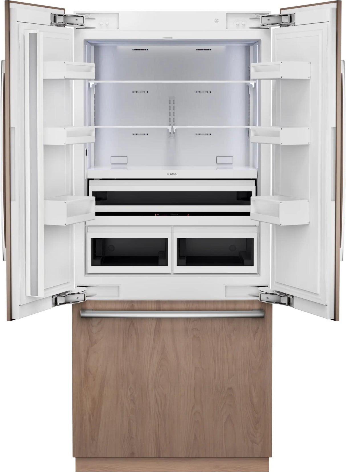 Benchmark™ Built-in Bottom Freezer Refrigerator 36'' Softclose® Flat Hinge
