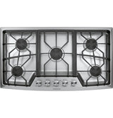 Monogram 36" Stainless Steel Gas Cooktop (Natural Gas)