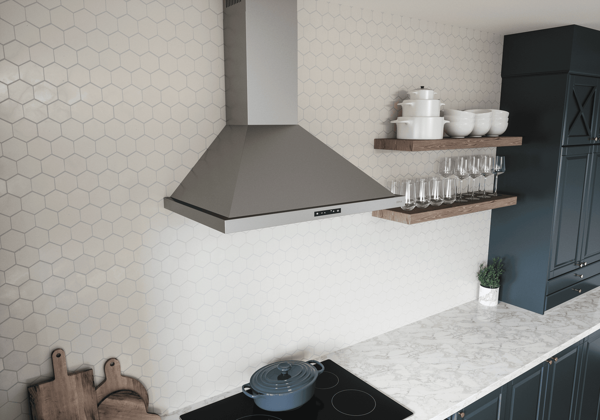 Ombra, Wall, 30", SS, 600 CFM