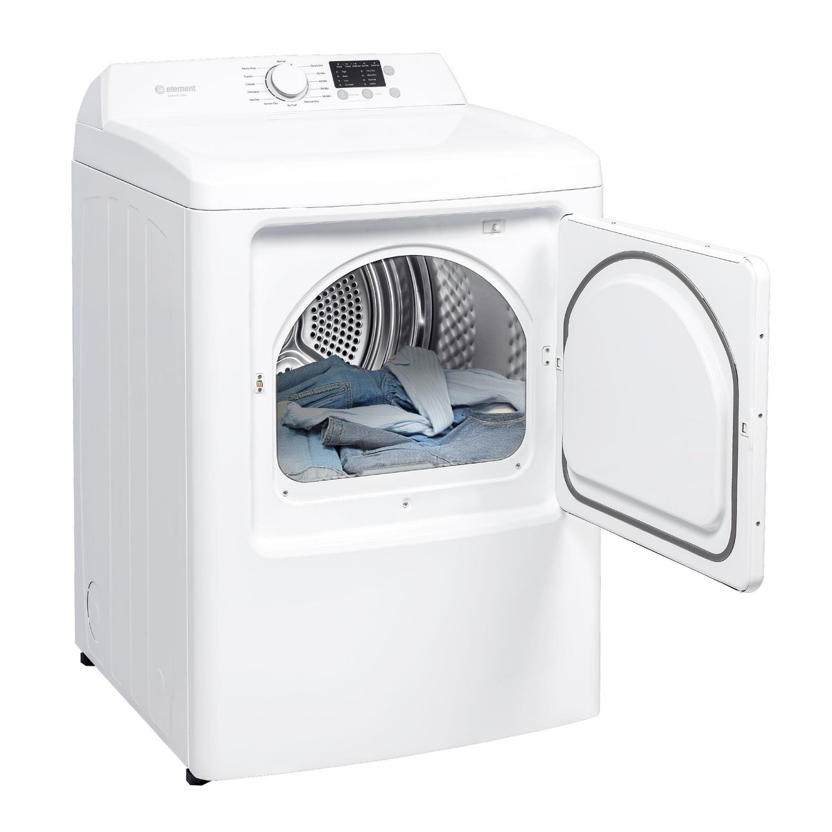 Element 7.0 Cu. Ft. Electric Dryer - White (ENTDE7027EW)