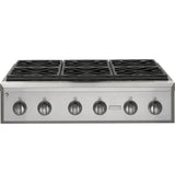 Monogram 36" Professional Gas Rangetop with 6 Burners (Natural Gas)