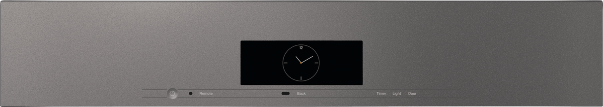 H 7880 BPX Graphite grey - 30" handleless oven in a combinable design with wireless precision probe.