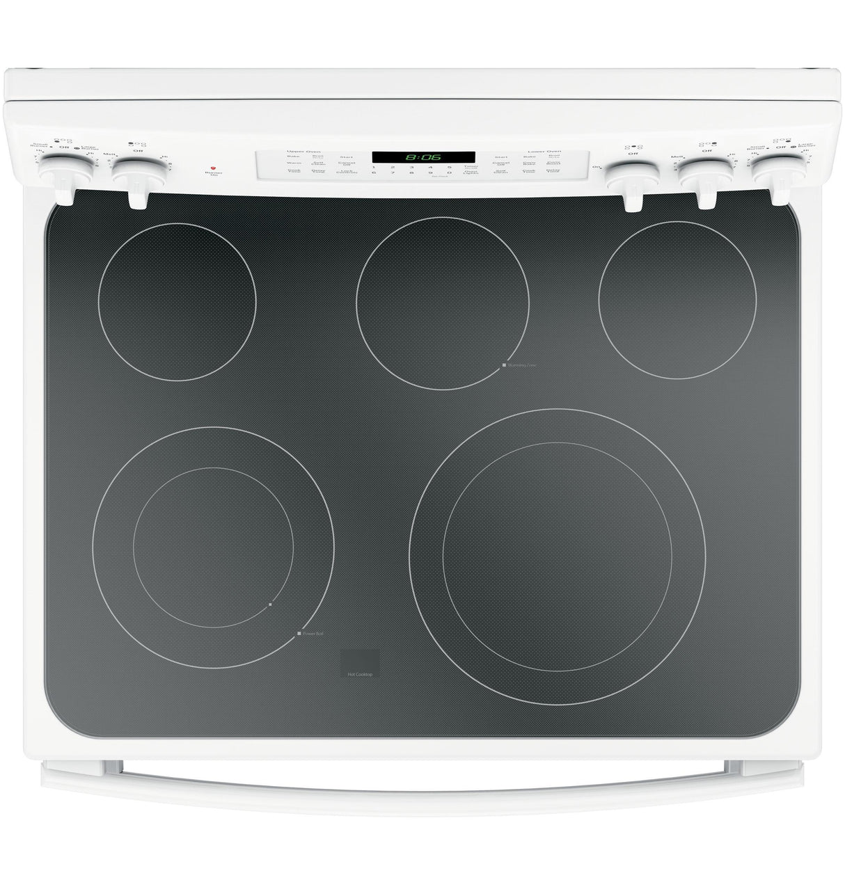 GE® 30" Free-Standing Electric Double Oven Convection Range