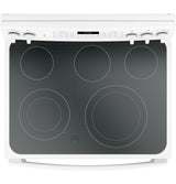 GE® 30" Free-Standing Electric Double Oven Convection Range
