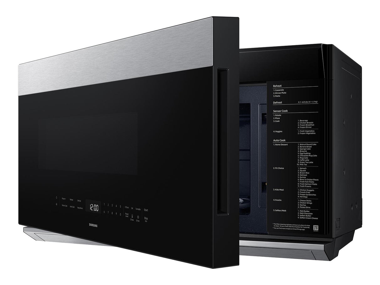 Bespoke Over-the-Range Microwave DualVent Technology  Auto Connectivity  500 CFM