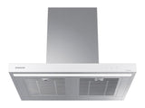 30" Bespoke Smart Wall Mount Hood in Clean White