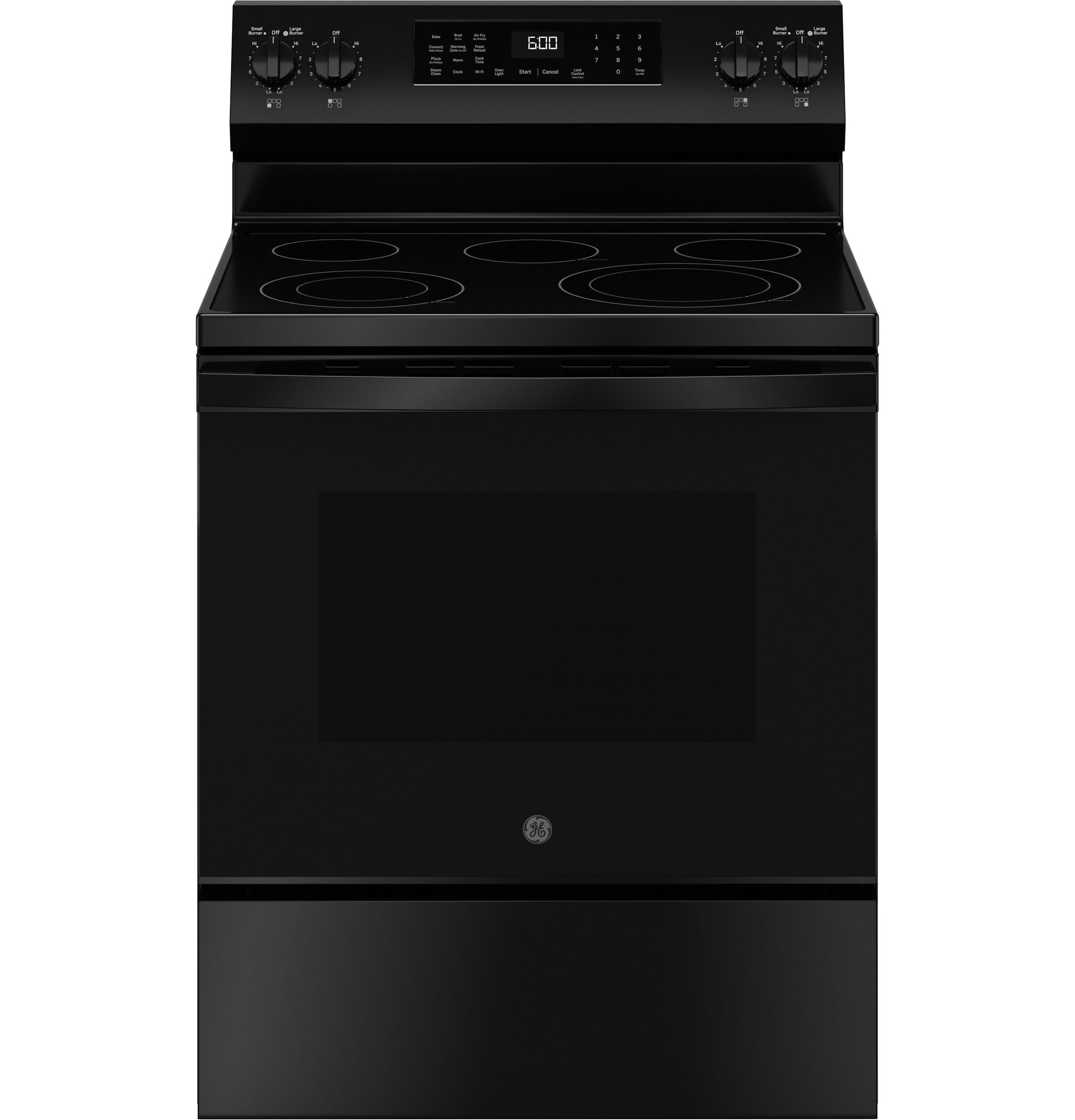 GE® ENERGY STAR® 30" Free-Standing Electric Convection Range with No Preheat Air Fry and EasyWash™ Oven Tray