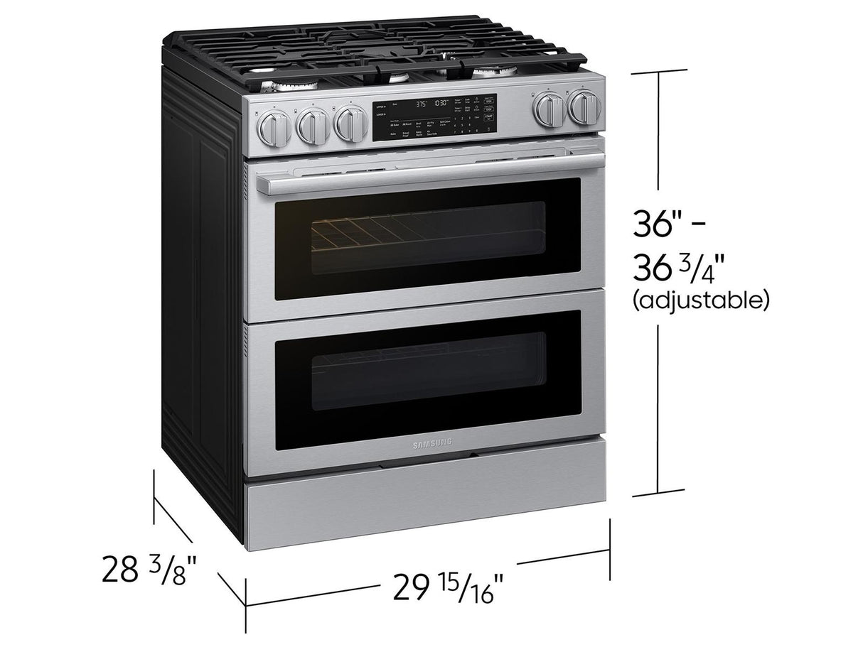 Bespoke Smart Slide-in Gas Range Flex Duo™ Oven  Pro Style Design  Dual True Convection