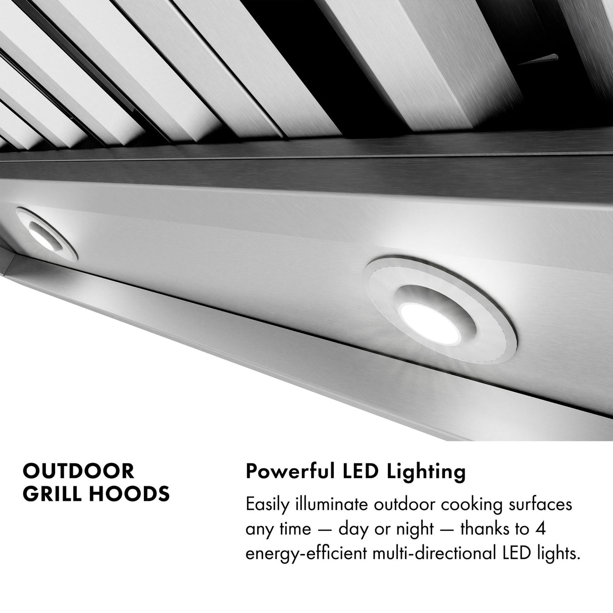 ZLINE 48 in. Wall Mount Outdoor Grill Hood (GOW1-48)