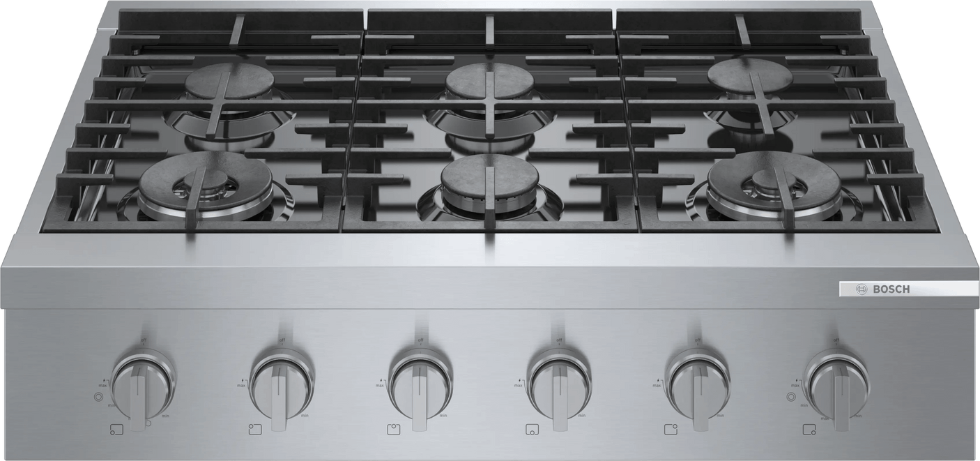 800 Series Gas Rangetop 36 " Stainless steel