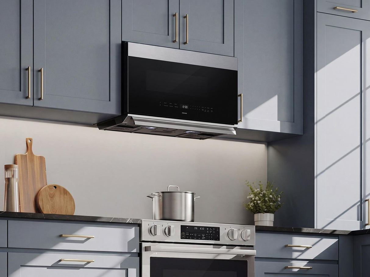 Bespoke Over-the-Range Microwave DualVent Technology  Auto Connectivity  500 CFM
