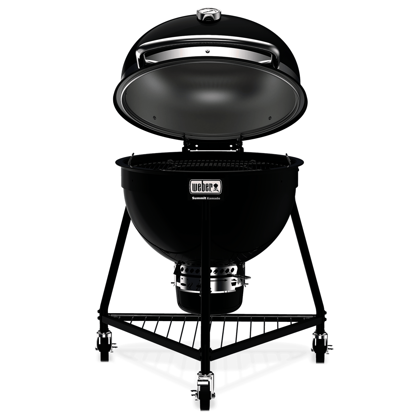 Summit® Kamado E6 Charcoal Grill - Black