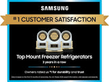 15.6 cu. ft. Top Freezer Refrigerator with All-Around Cooling in Stainless Steel