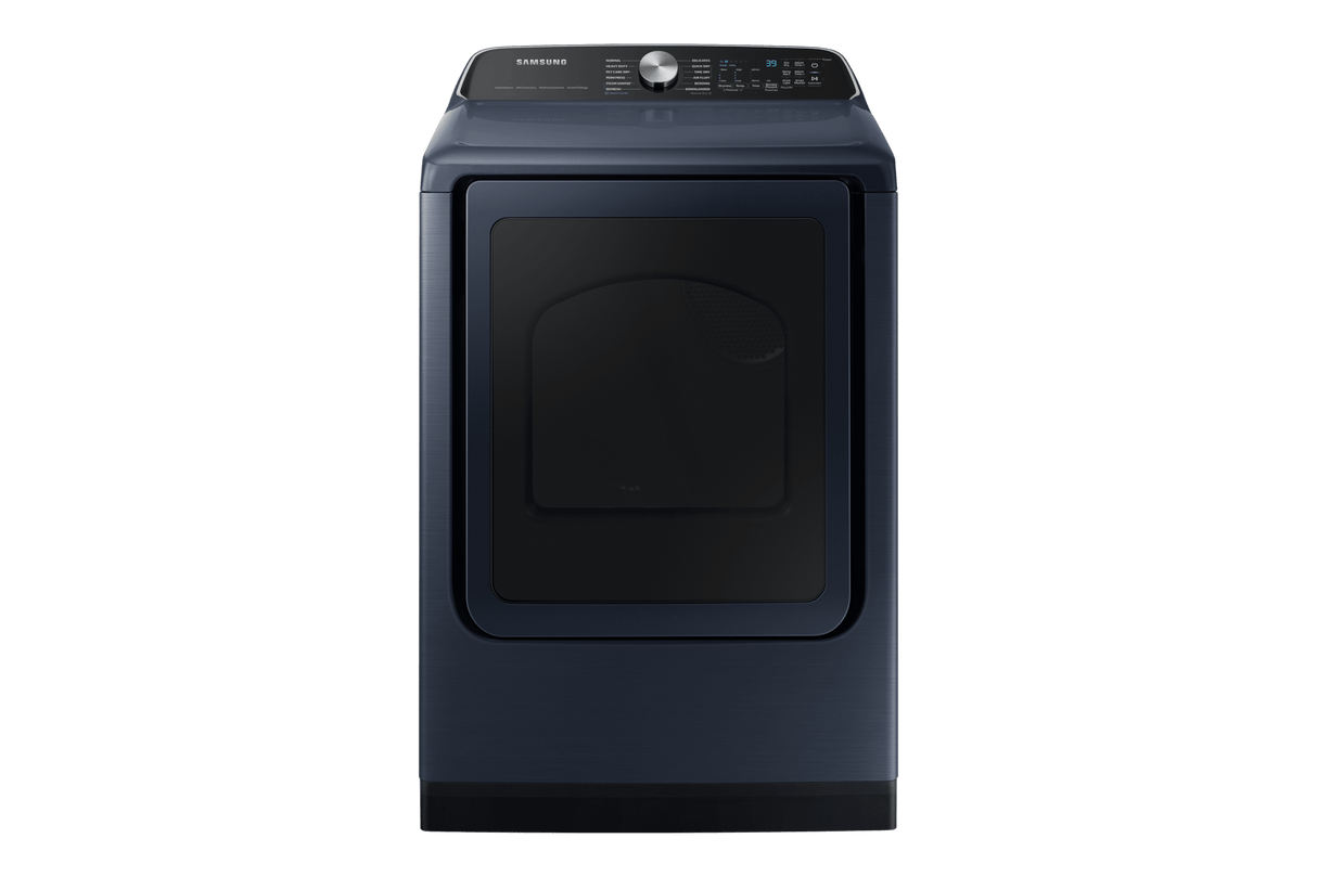 7.4 cu. ft. Smart Gas Dryer with Pet Care Dry and Steam Sanitize+ in Brushed Navy