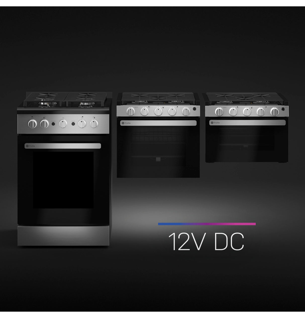 GE Profile™ 17" Drop-In RV Gas Range