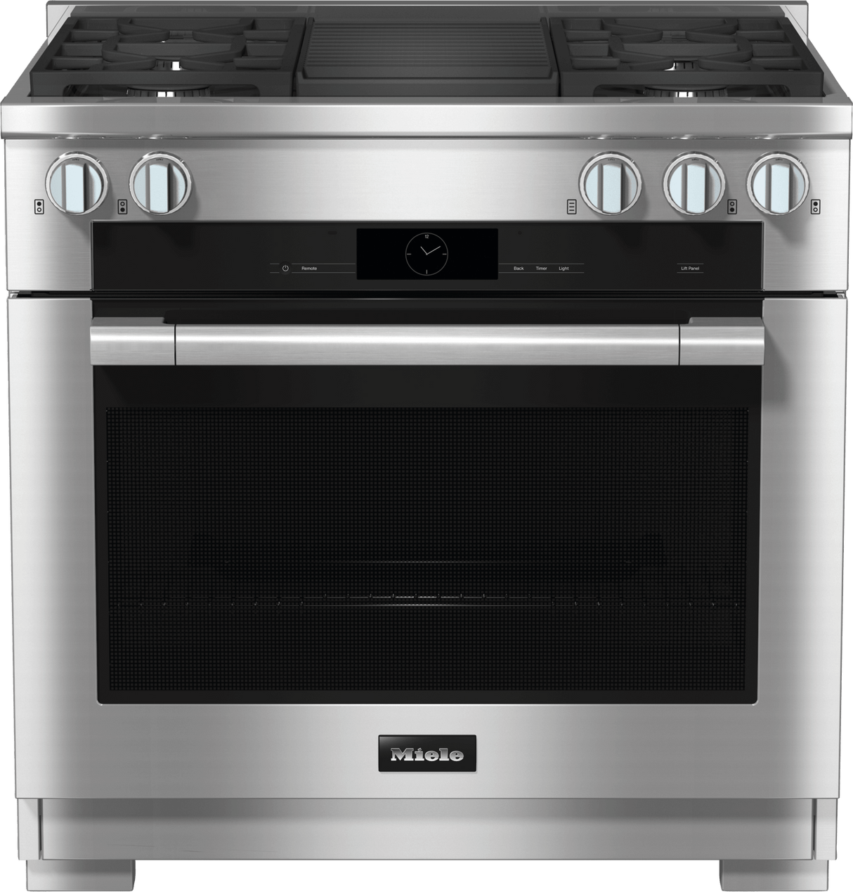 HR 1935-3 G DF GR Clean Touch Steel - 36" Range Dual Fuel model with M Touch controls