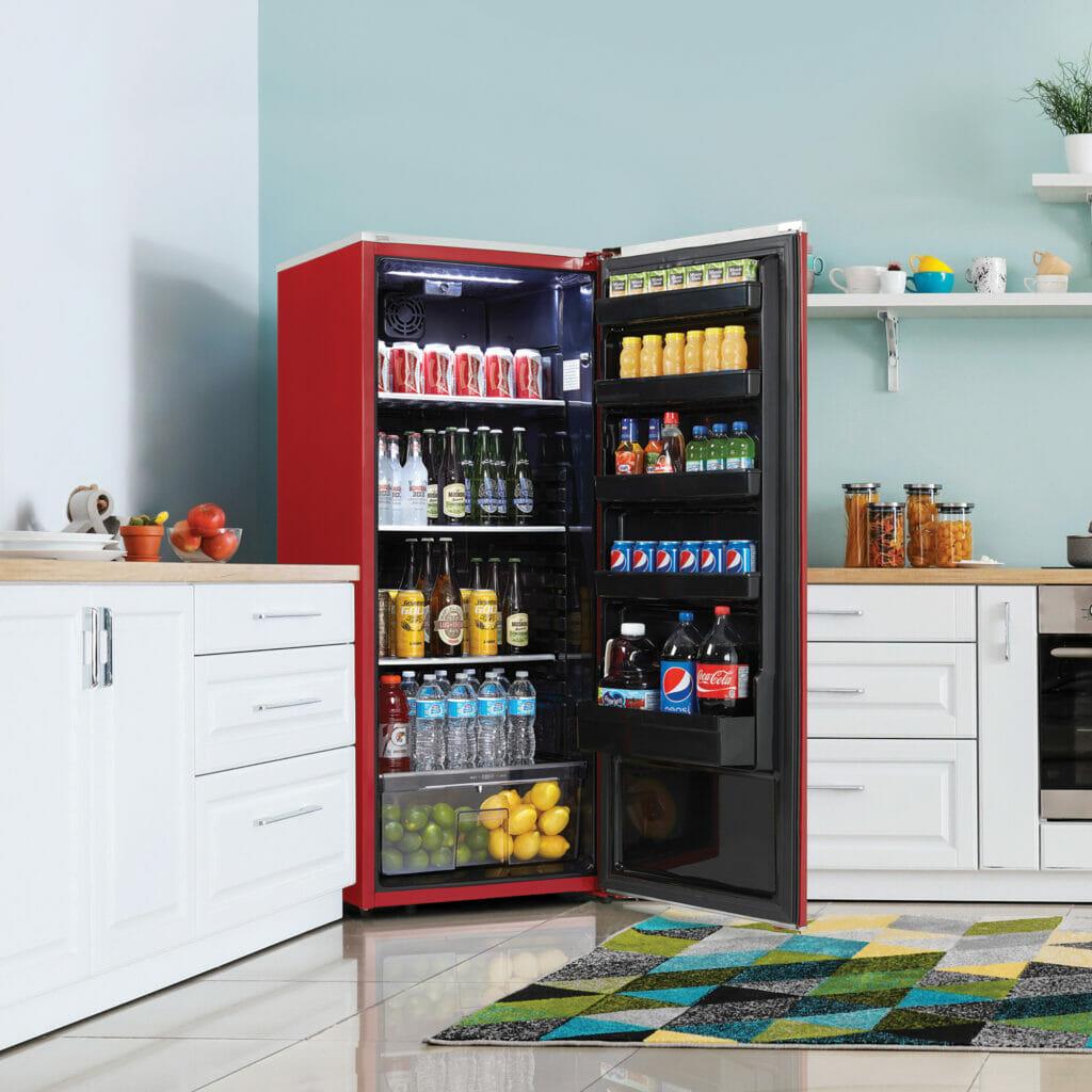 Danby 11.0 cu. ft. Apartment Size Fridge in Metallic Red ()