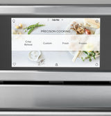 CAF(EBACK)™ 30" Smart Five in One Wall Oven with 240V Advantium® Technology