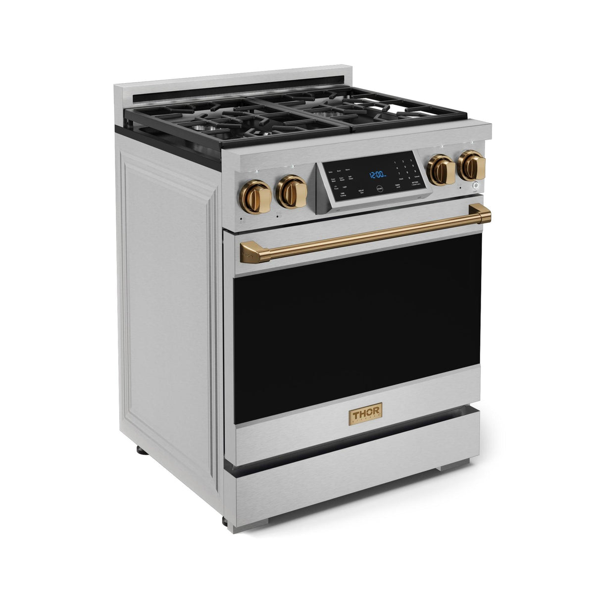 30 Inch Professional Lp Range With Tilt Panel Touch Control In Stainless Steel/bronze  Gordon Ramsay Series