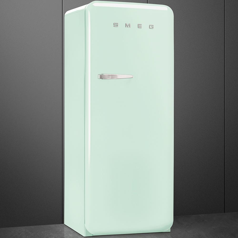 Approx 24" 50'S Style Refrigerator with ice compartment, Pastel green, Right hand hinge