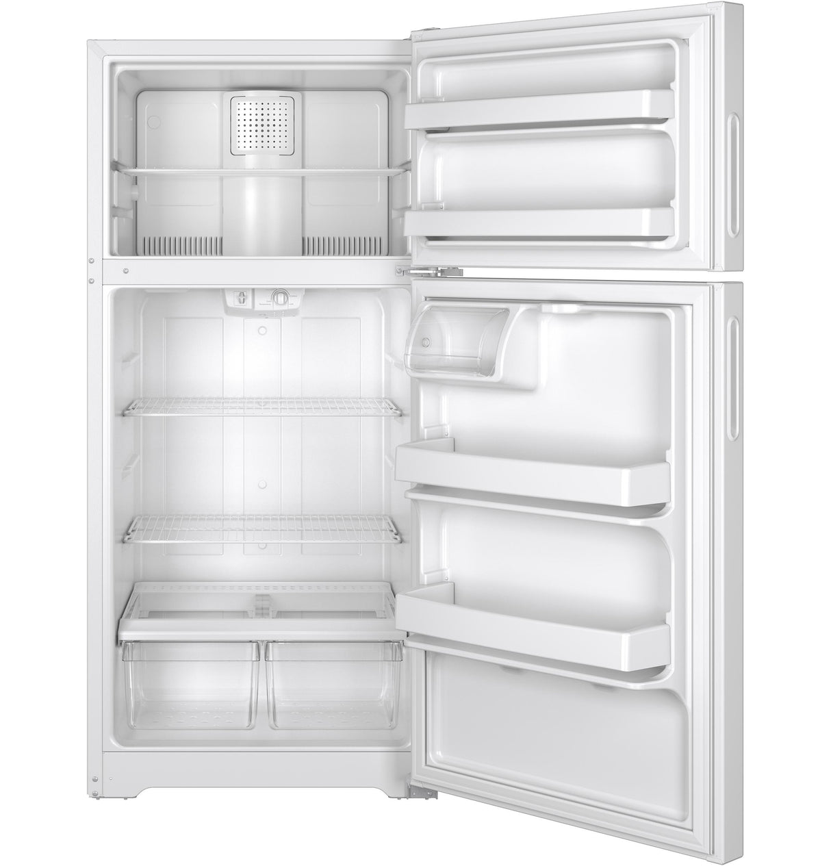 Hotpoint® ENERGY STAR® 14.6 Cu. Ft. Recessed Handle Top-Freezer Refrigerator