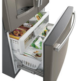 GE Profile™ Series ENERGY STAR® 22.2 Cu. Ft. Counter-Depth French-Door Refrigerator with Keurig® K-Cup® Brewing System
