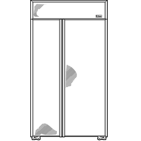 Monogram 42" Smart Built-In Side-by-Side Refrigerator