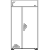 Monogram 42" Smart Built-In Side-by-Side Refrigerator