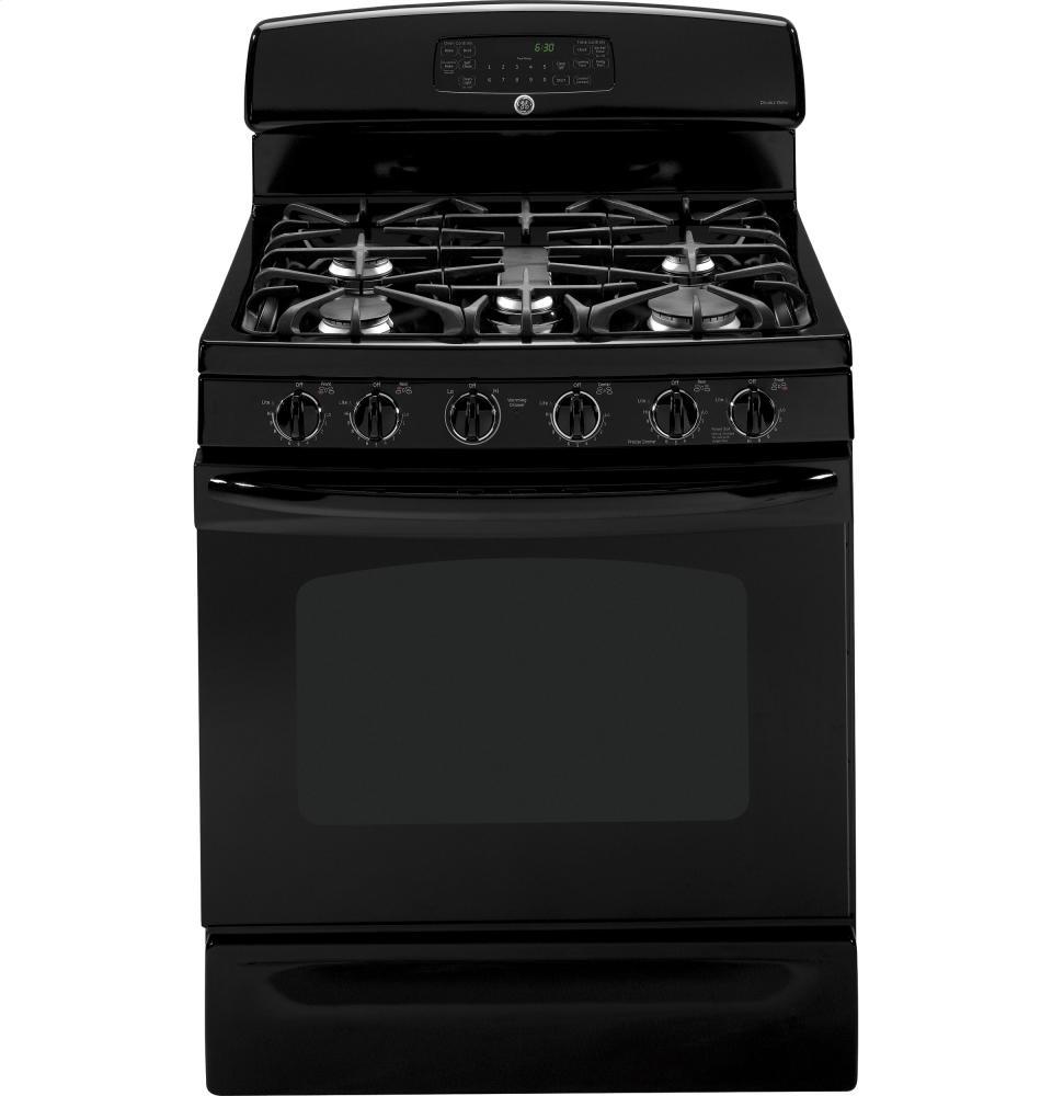 GE® 30" Free-Standing Gas Range with Warming Drawer