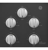 GE® 36" Built-In Gas on Glass Cooktop with 5 Burners and Dishwasher Safe Grates