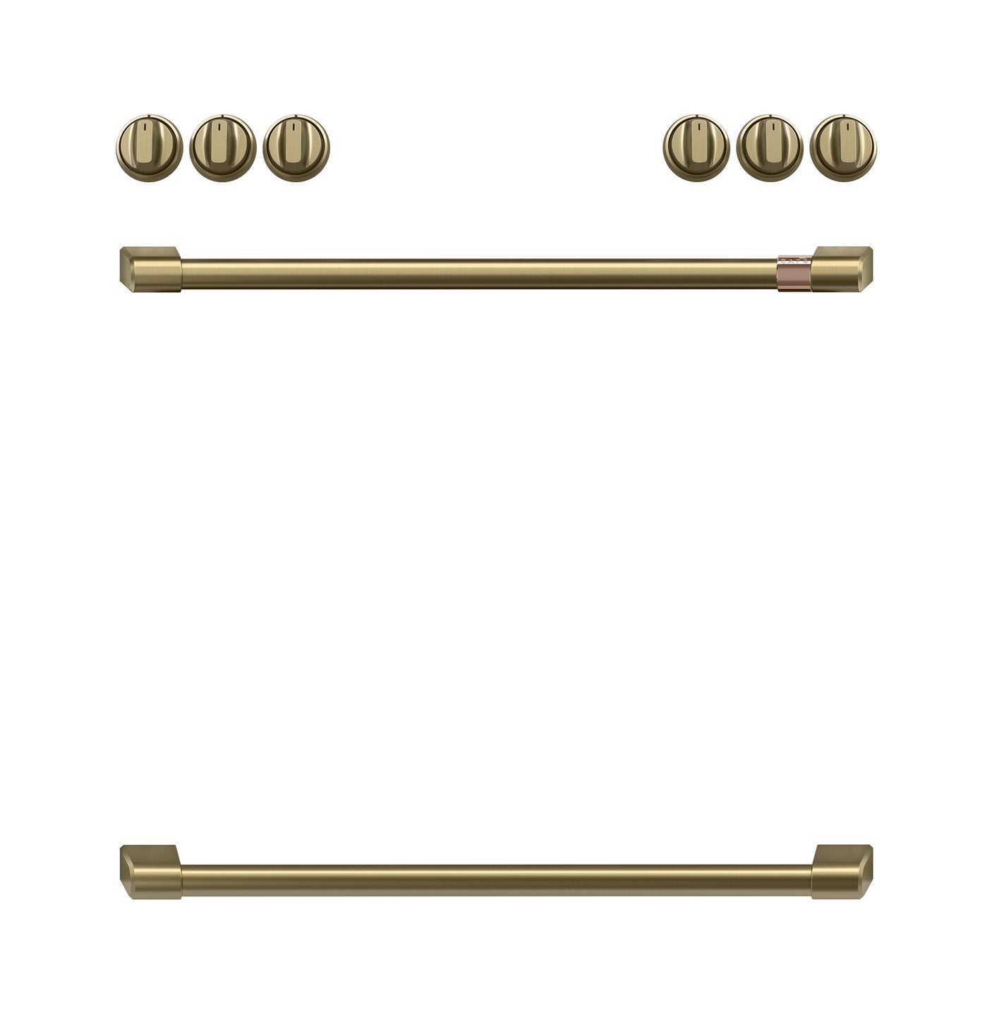 Café™ Handle Kit - Range Brushed Brass